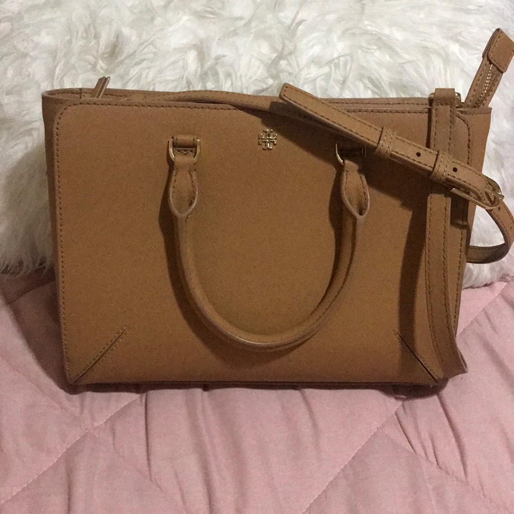 Tory Burch Emerson small zip crossbody